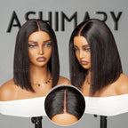 Razor-Sharp Bobs Vietnamese Hair Double Drawn Glueless 2x6 Lace Luxury Sleek Bob Human Hair Wigs