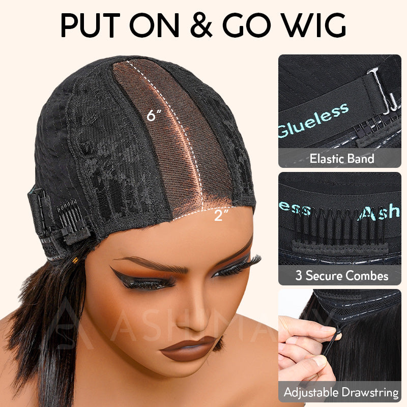 Razor-Sharp Bobs Vietnamese Hair Double Drawn Glueless 2x6 Lace Luxury Sleek Bob Human Hair Wigs