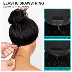 Pre-Styled Body Wave Short Bob Wig Transparent Lace Wigs