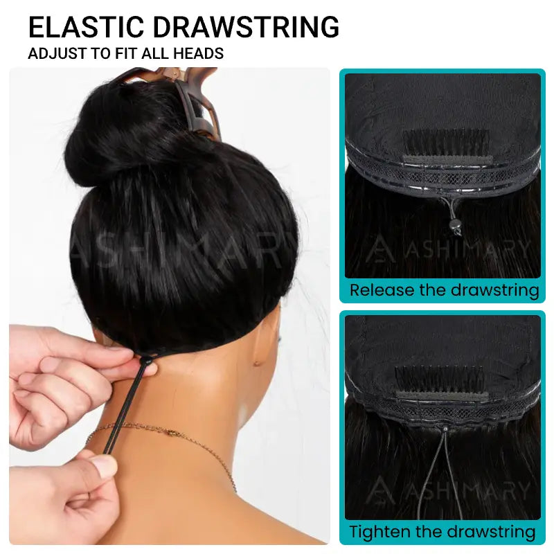 Balayage Highlight Pre-Styled Bouncy Body Wave Ready To Go Glueless Layer Wavy Bob Wig With Baby Hair