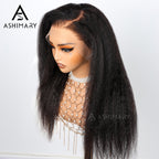 Glueless Newborn Hairline Invisi Strap 360 Skin Lace Frontal Kinky Straight Wig Pre-Everything Natural Look Human Hair Wig