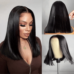 Double Drawn Bone Straight Pull Go 13x4 Lace Bob 