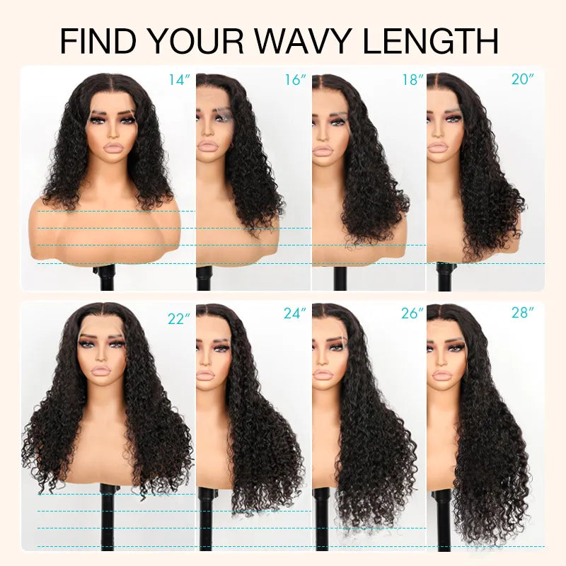 wavy hair length chart